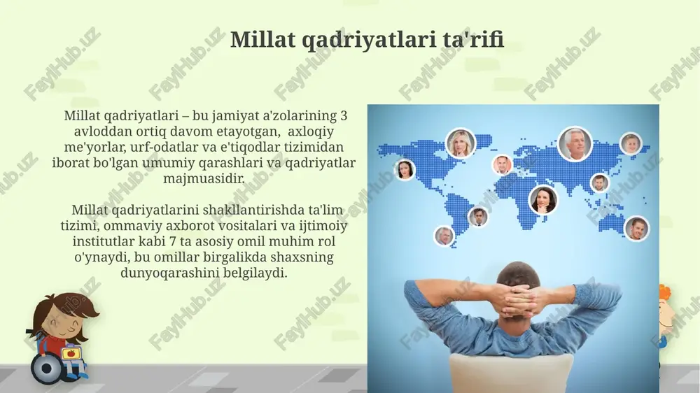 , ular tarixiy xotirani saqlash, milliy birlikni mustahkamlash va turizmni rivojlantirishda muhim ahamiyatga ega. madaniy merosning iqtisodiy ahamiyati yiliga oʻrtacha 10% ga oʻsib bormoqda, bu esa, 20 mingdan ortiq ish oʻrinlarini yaratish va davlat byudjetiga qoʻshimcha mablagʻlarni jalb qilish imkonini beradi. e'tiboringiz uchun rahmat @taqdimot_robot image6.jpg image7.jpg image8.jpg image9.jpg image10.jpg image11.jpg image12.jpg image13.jpg image14.jpg image1.png
