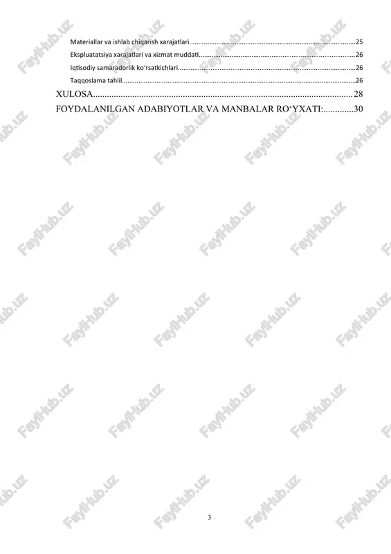 zarurati kamayadi, bu esa ishchilarning sog‘lig‘ini saqlash va ishlab chiqarish xavfsizligini ta’minlashga xizmat qiladi. shuningdek, aravaning ergonomik tuzilishi tashish vaqtini qisqartiradi hamda energiya sarfini kamaytiradi. loyiha natijasida ishlab chiqarish jarayonlarida foydalanishga mos, bardoshli va texnik talablarga javob beruvchi arava modeli ishlab chiqiladi. loyihaning asosiy vazifasi, tashish samaradorligini oshirish, ish jarayonini mexanizatsiyalash va vaqt hamda mehnat resurslarini tejashdir. 1. asosiy qism akkumulyator batareyalarining turlari va ularning xususiyatlari akkumulyator batareyalari — bu elektr energiyasini kimyoviy shaklda saqlovchi va zarurat tug‘ilganda uni qayta elektr energiyasiga aylantiruvchi qurilmalardir. “akkumulyator” so‘zi lotincha accumulare — “to‘plash” so‘zidan olingan bo‘lib, u energiyani yig‘ish va kerakli paytda uni qayta berish jarayonini ifodalaydi. batareya esa bir nechta akkumulyator elementlarining ketma-ket yoki parallel ulanishidan tashkil topgan tizimdir. akkumulyatorning asosiy vazifasi — elektr zanjirini uzluksiz energiya bilan ta’minlash, ya’ni tashqi manbadan zaryad olayotganda kimyoviy energiyani to‘plash va zaryadsizlanish vaqtida uni elektr energiyasiga aylantirishdan iborat. akkumulyatorning tipik tuzilmasi bir nechta asosiy qismlardan …