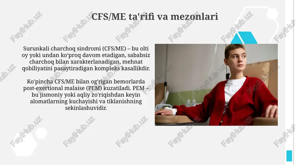 tinchlik davrida surunkali charchoq sindromi - Page 3