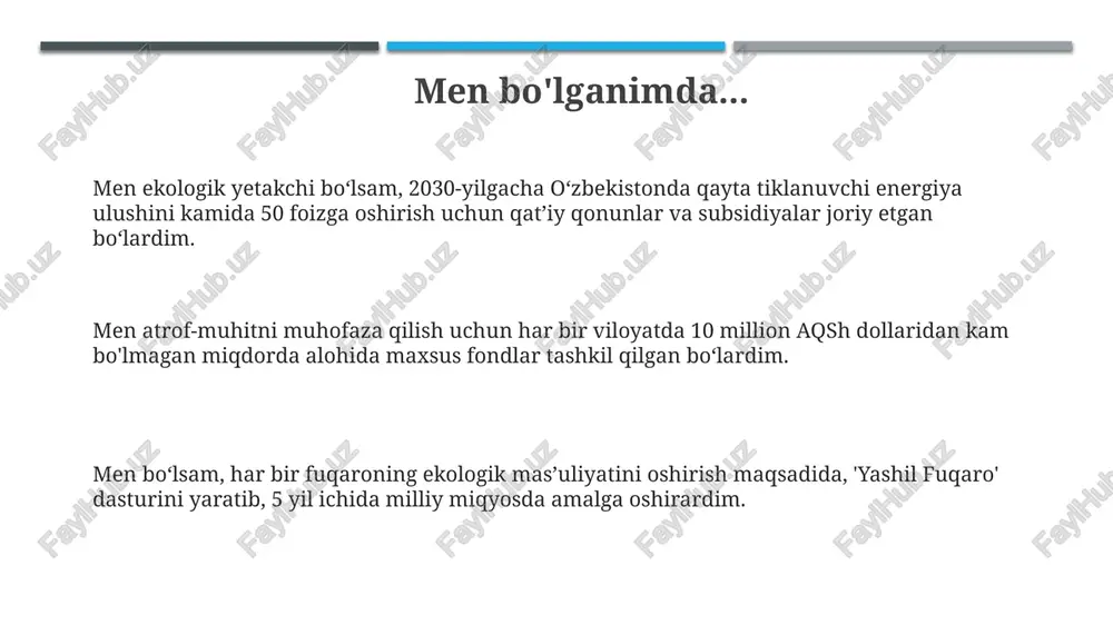 agar men ekologik sardor bolsam - Page 3