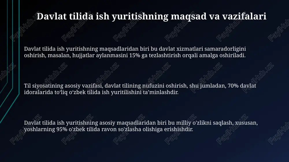 davlat tilida ish yuritish va fanining maqsadi va vazifalari - Page 3