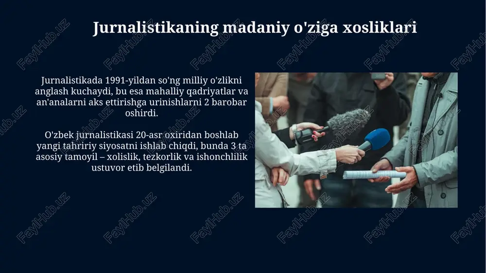 jurnalistikaning madaniy-tashkiliy masalalari - Page 3