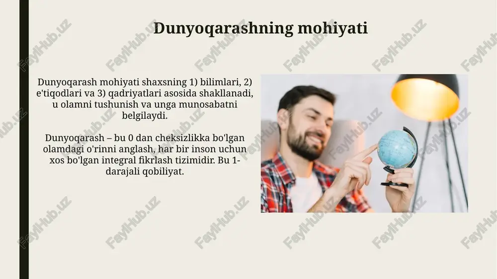 dunyoqarash mohiyati va uning turlari - Page 3