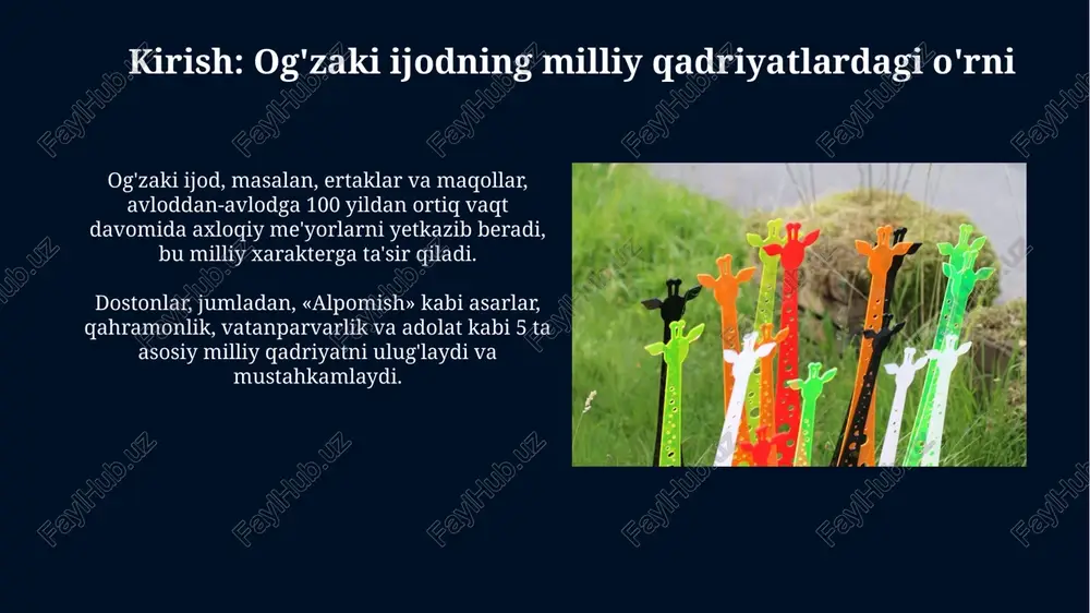 xalq ogʻzaki ijodi - Page 3