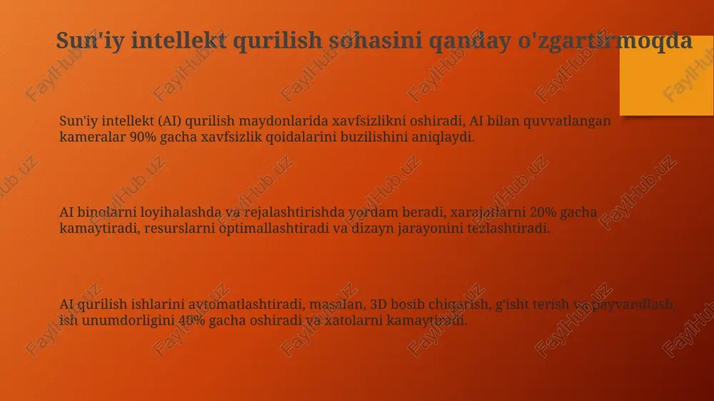 sun'iy intellektning qurilish sohasiga ta'siri - Page 3