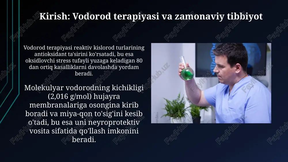 vodorod terapiyasi va zamonaviy tibbiyot - Page 3