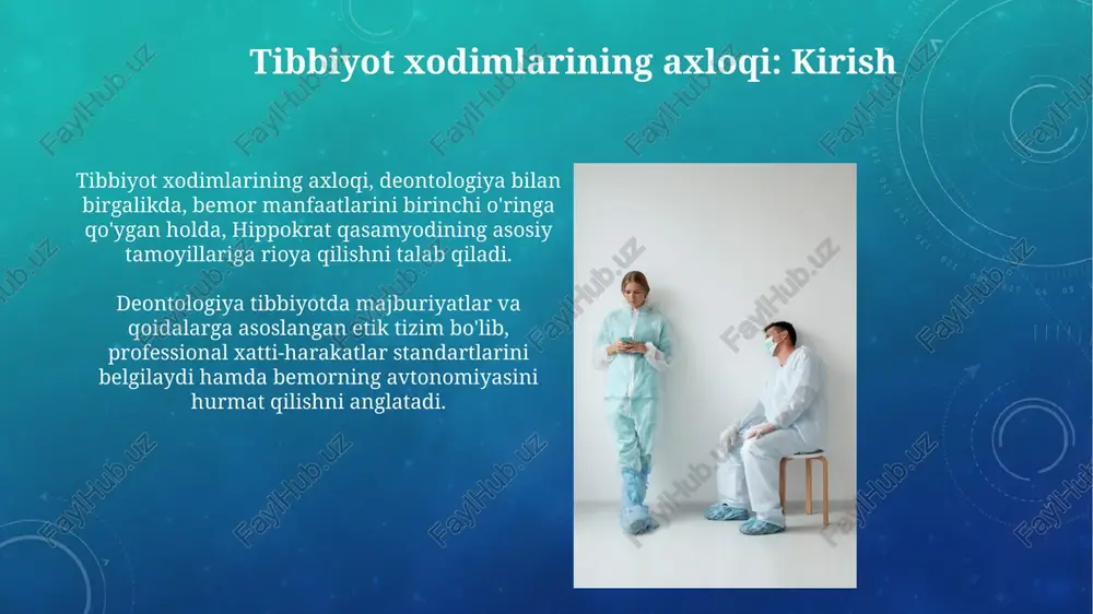 tibbiyot xodimining etikasi va diantologiyasi - Page 3