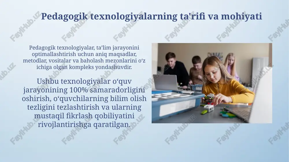 pedagogik texnologiyalarning rivojlanishi - Page 3