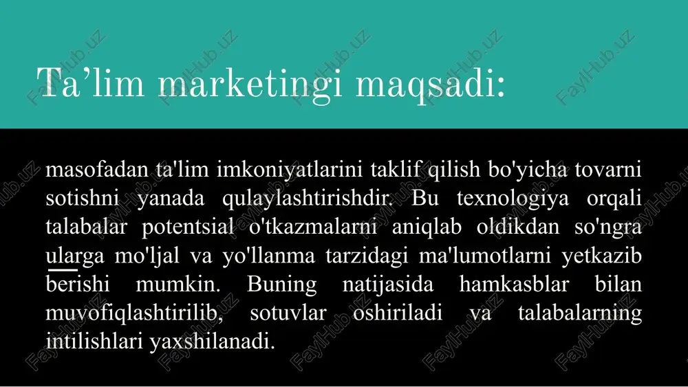 ta'lim marketingi - Page 3