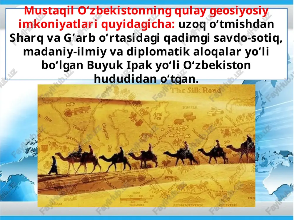 o‘zbekiston respublikasi tashqisiy faoliyati - Page 3