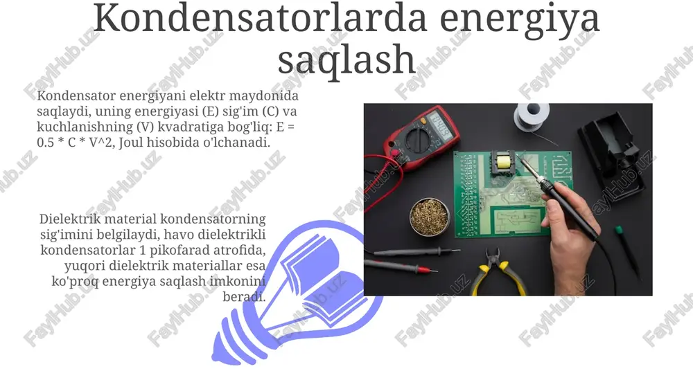 kondensatorlarda energiya to‘planishi - Page 3