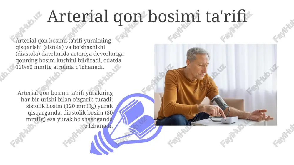 xavfli bo'lishi mumkin. gipotenziya belgilari bosh aylanishi gipotenziyaning keng tarqalgan belgisi bo'lib, qon bosimi 90/60 mmhg dan past bo'lganda miyaga yetarli qon yetib bormasligi sababli yuzaga keladi. ko'z oldining qorong'ilashishi yoki xiralashishi, ayniqsa birdan turilganda, sistolik qon bosimi 20 mmhg dan ortiq pasayganda, postural gipotenziyaning o'ziga xos namoyonidir. gipotenziyani davolash 01 02 gipotenziyani davolashning asosiy yo'nalishlaridan biri turmush tarzini o'zgartirishdir: kuniga kamida 2-3 litr suyuqlik ichish va natriy miqdori 3-5 grammgacha bo'lgan tuz iste'mol qilish qoidalari muhim. sales 1st qtr 2nd qtr 100 0 sales 1st qtr 2nd qtr 100 0 e'tiboringiz uchun rahmat image5.jpg image6.jpg image7.jpg image8.jpg image9.jpg image10.jpg image11.jpg image12.jpg image13.jpg image14.jpg image15.jpg image16.jpg image1.jpeg image2.jpeg image3.jpeg