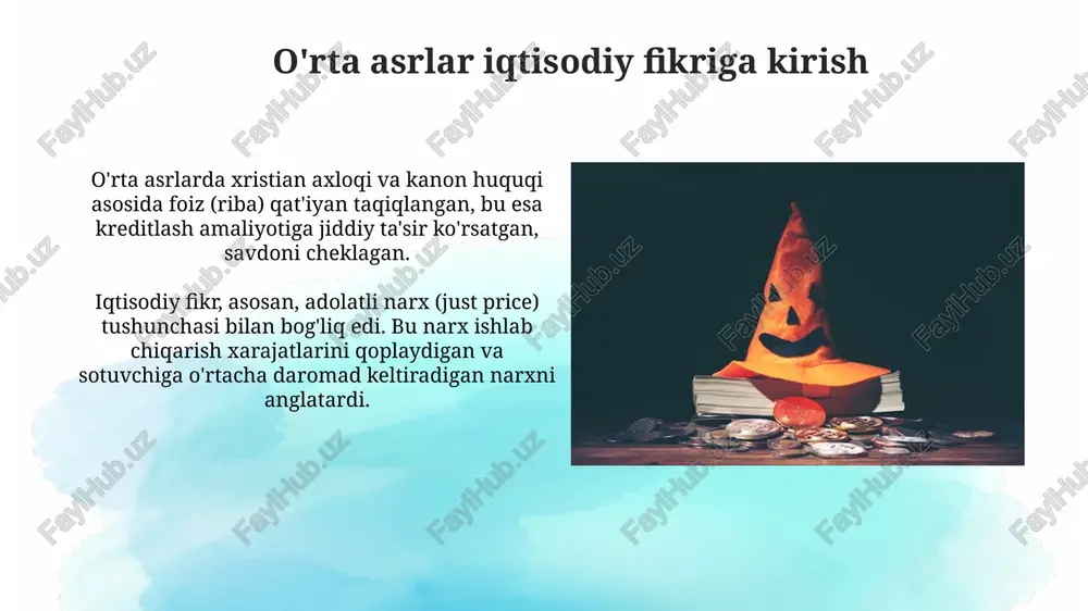 o’rta asr iqtisodiy tafakkuri - Page 3
