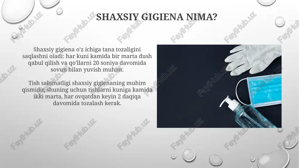 shaxsiy va umumiy gigiyena - Page 3