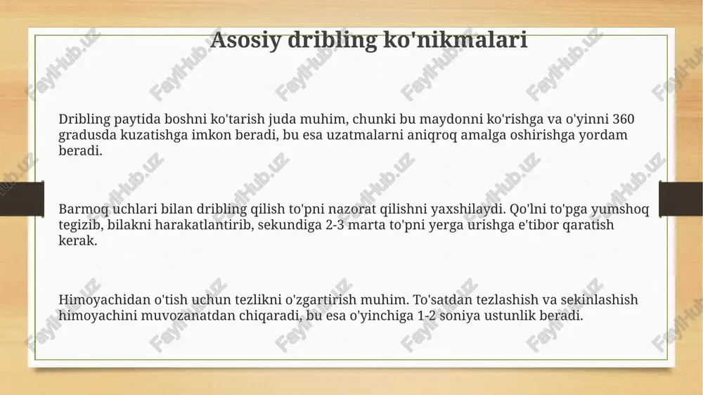 reboundlar uchun muhimdir. og'ir atletika mashqlari, masalan, shtanga bilan o'tirib turish, tana quvvatini 25% ga oshirib, o'yinchilarga himoyada va hujumda raqiblarini mag'lub etishga yordam beradi. e'tiboringiz uchun rahmat image7.png image3.png image4.png