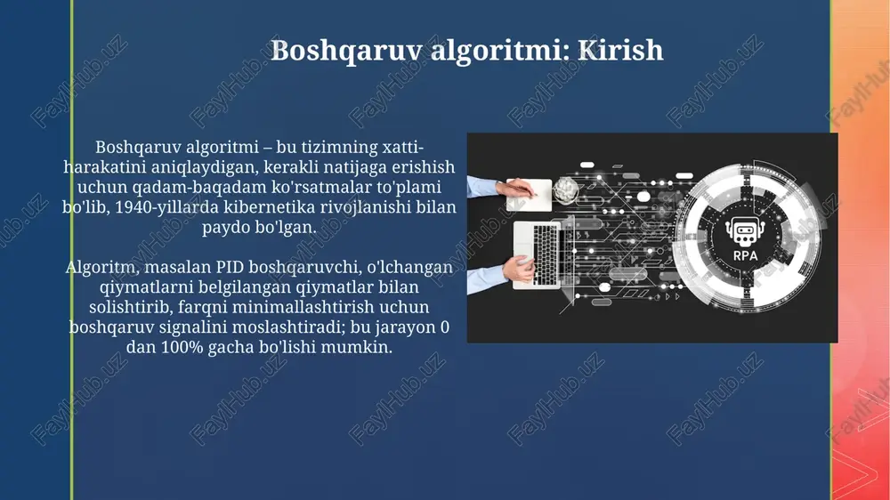 boshqaruv algoritmi - Page 3