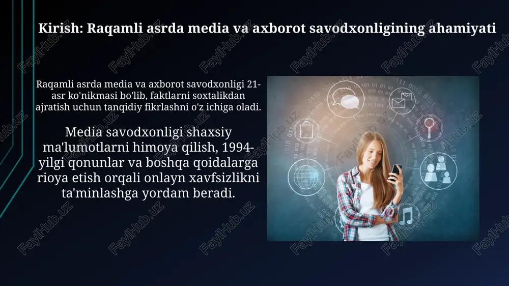 media va axborot savodxonligi raqamlashuv davrining asosiy talabi - Page 3