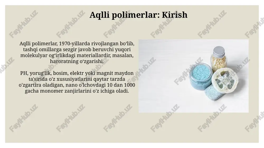 aqlli polimerlar - Page 3