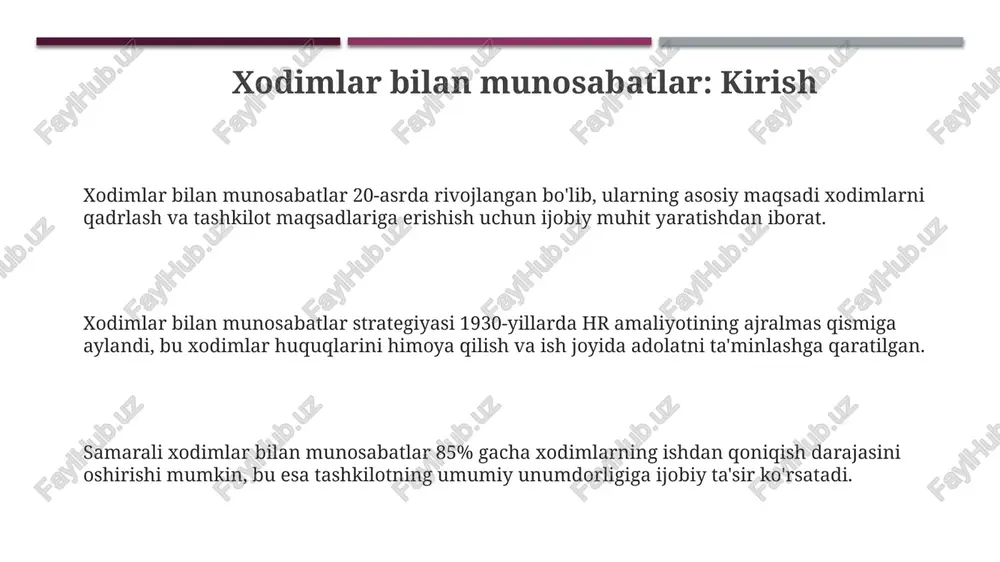 tashkilotdagi hodim munosabatlari mativatsiya va sadoqat - Page 3