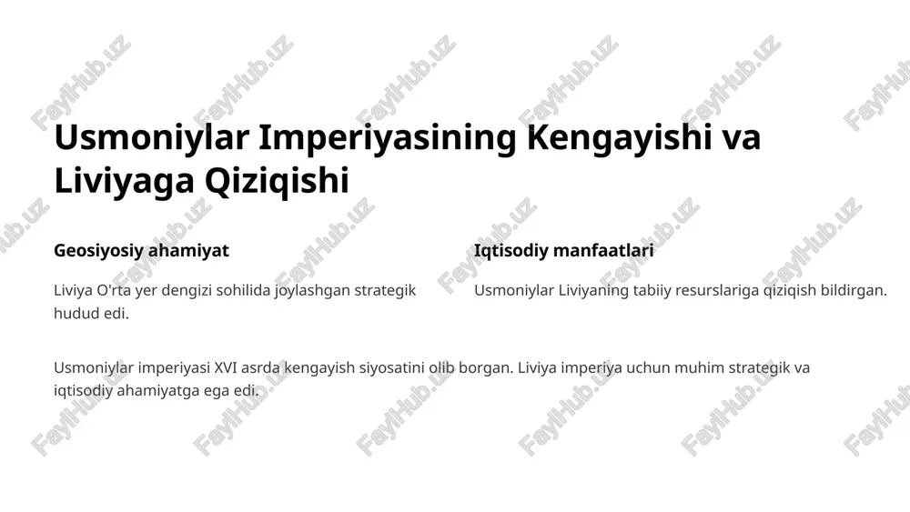 liviyada usmoniylar hokimiyatining o'rnatilishi - Page 3