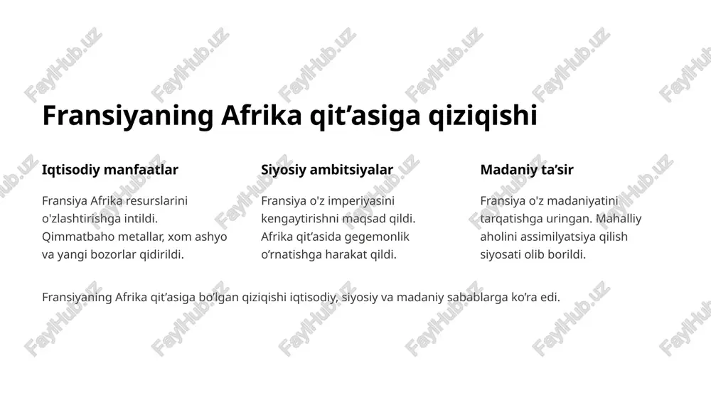 janubiy afrikada fransiyaning mustamlakachilik bosqini - Page 3