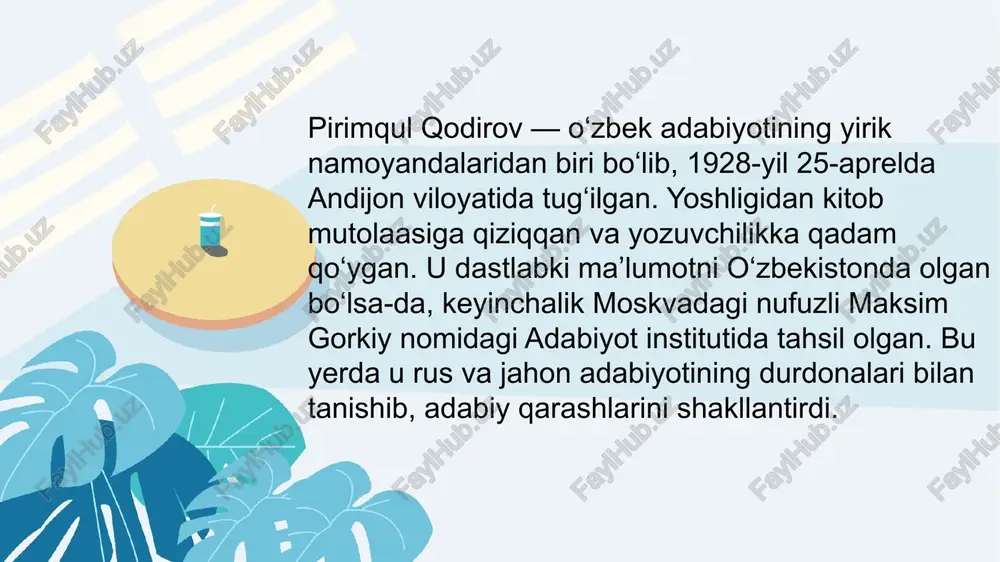 pirimqul qodirov hayoti - Page 3