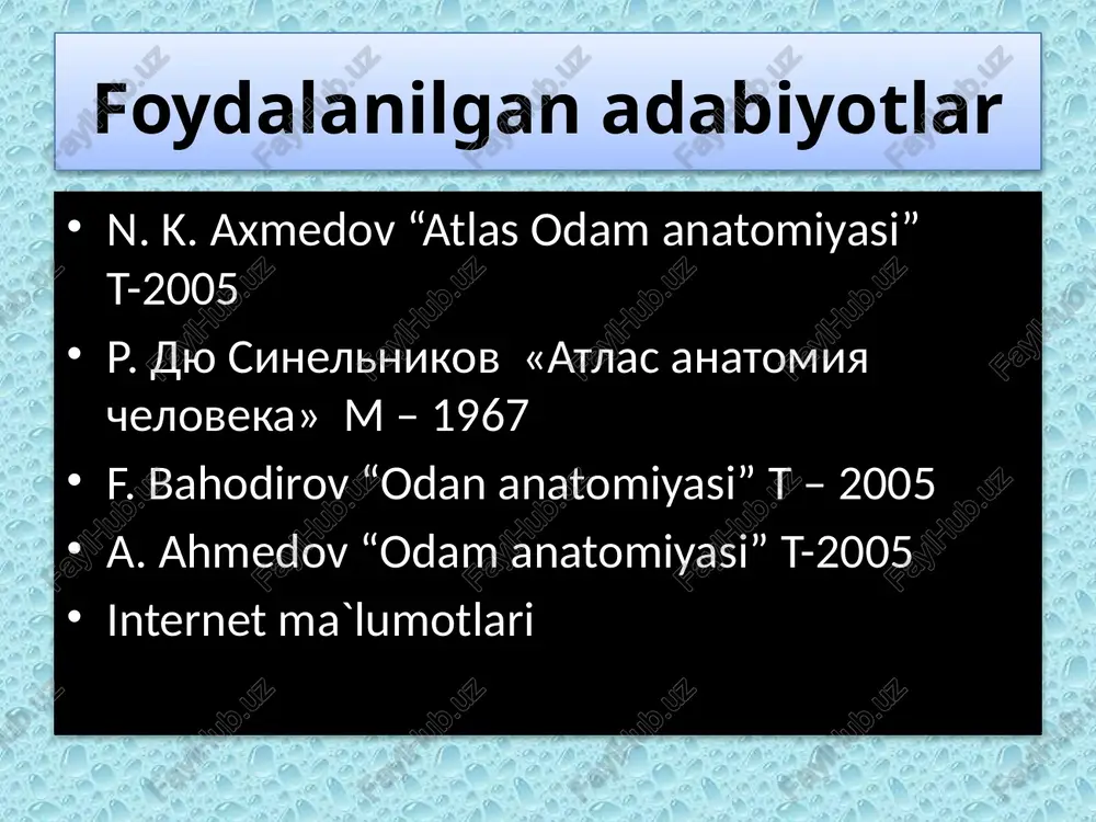 sindesmologiya–suyaklar birlashuvi haqida bilim! - Page 3