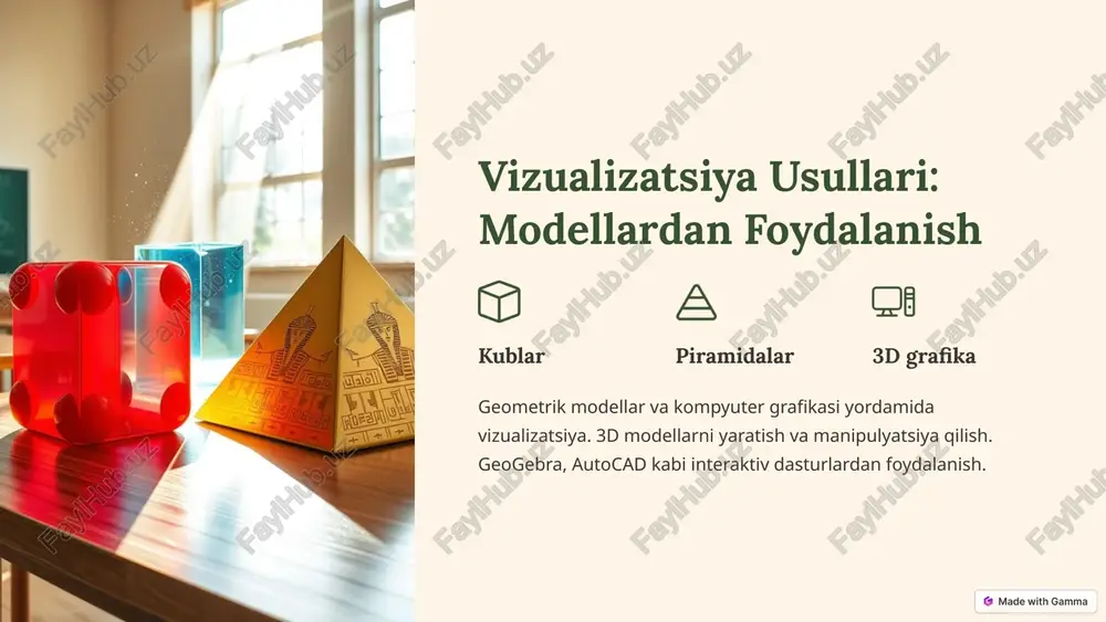 fazoda perpendikulyar to‘g‘ri chiziqlar va tekisliklar: o‘qitish usullari - Page 3