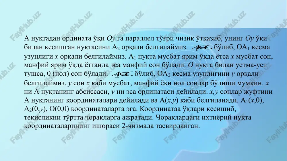 dekart koordinatalar sistemasi - Page 3