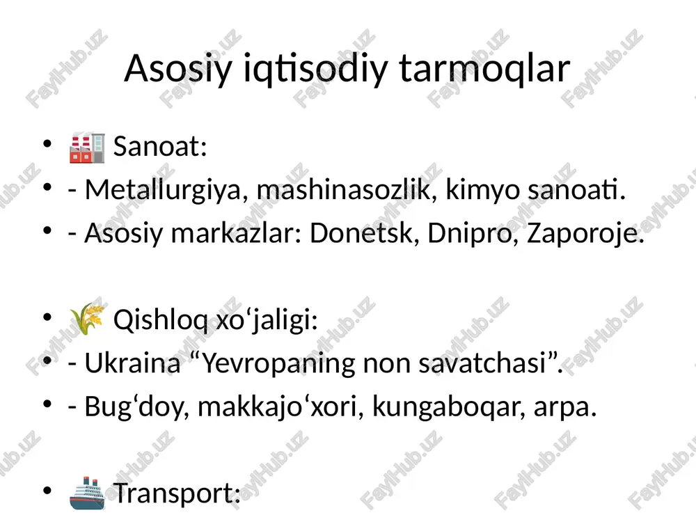 ukraina respublikasining iqtisodiyoti - Page 3