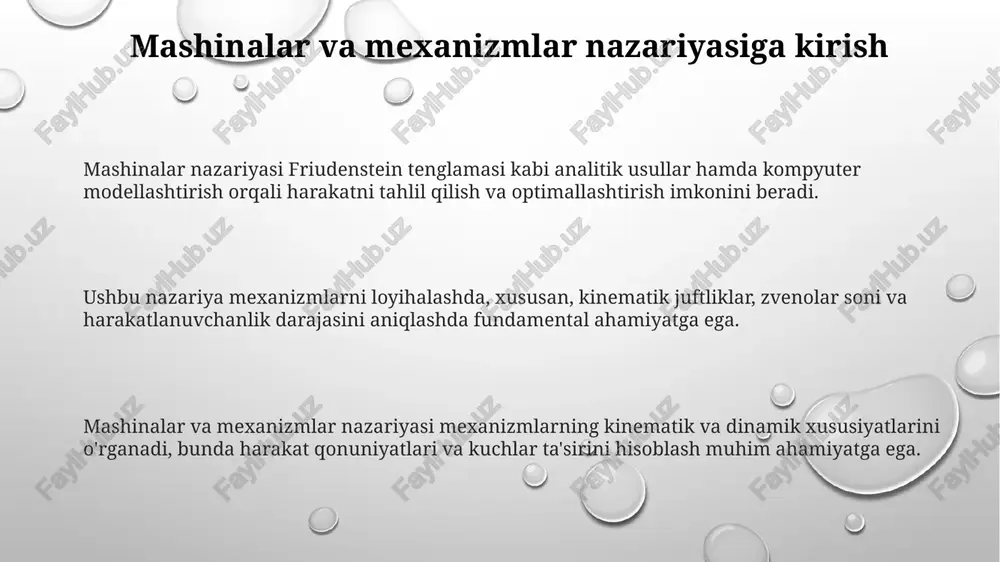 mashina mexanizmlar nazariyasi - Page 3