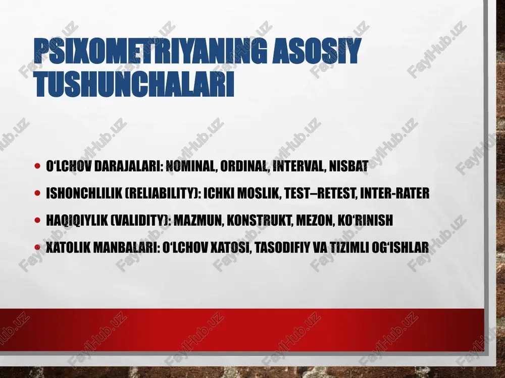 psixolinguistikaning psixometrikasoslari - Page 3