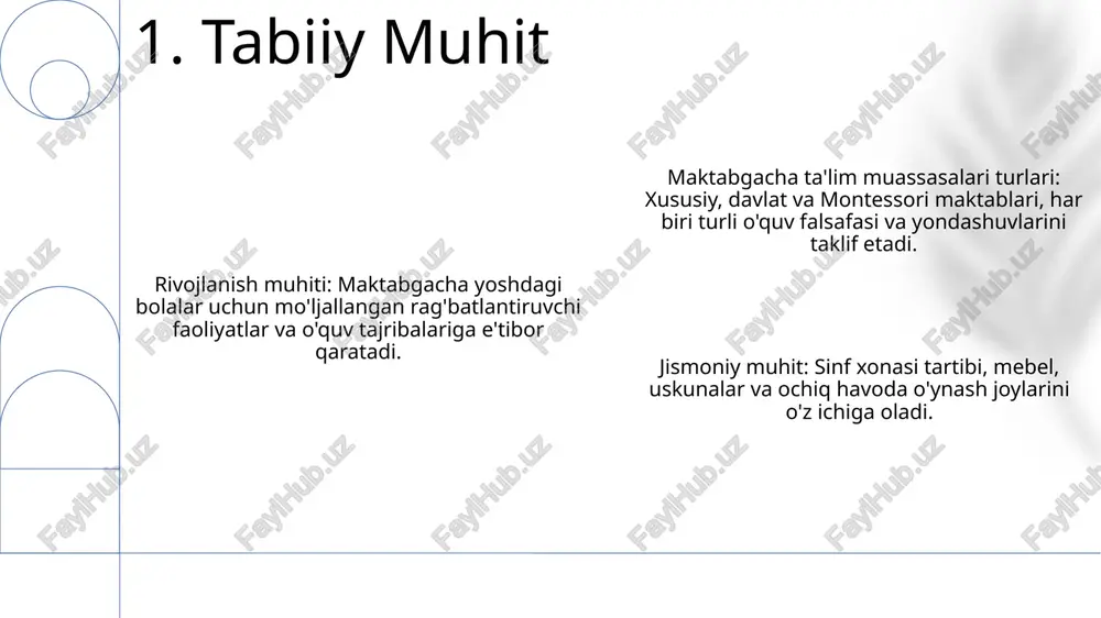 maktabgacha ta'lim tashkilotlarida rivojlantiruvchi muhit va uning turlari - Page 3
