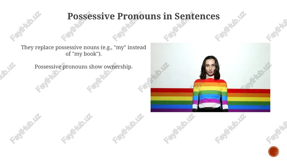 using possessive pronouns correctly - Page 3