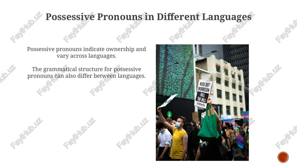 possessive pronouns - Page 3