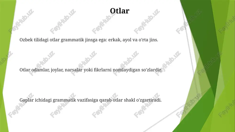hozirgi oʻzbek tilida soʻz turkumlari - Page 3