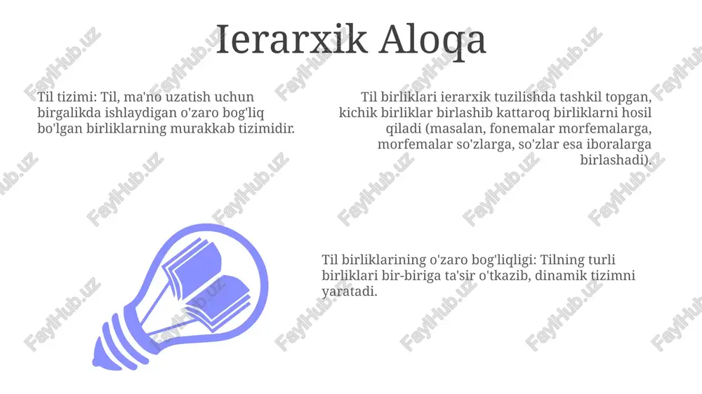 til sistemasi va strukturasi. til birliklarining o‘zaro munosabati - Page 3