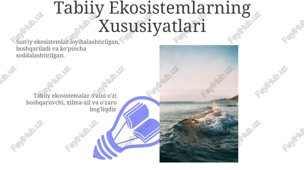 tabiiy va sun'iy (antropgen) ekosistemalar - Page 3