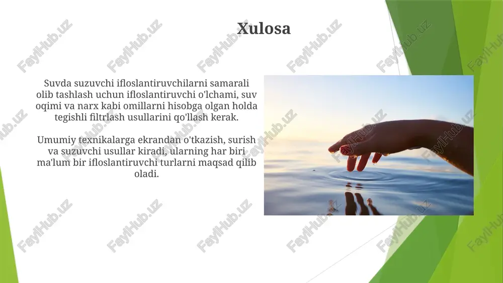 suvda suzib yuruvchi ifloslantiruvchi moddalar - Page 3