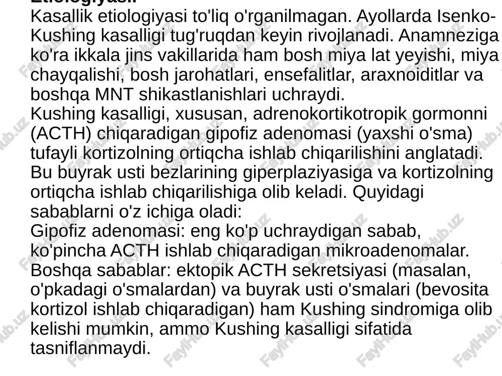 isenko kushing kasalligi - Page 3