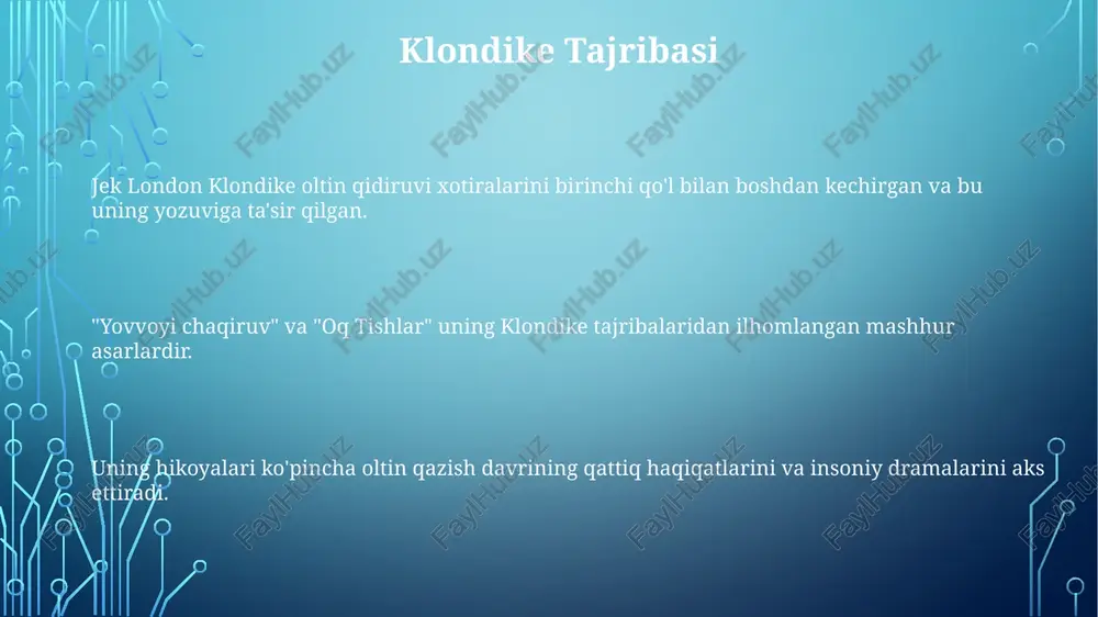 jek london va uning ijodi haqida - Page 3