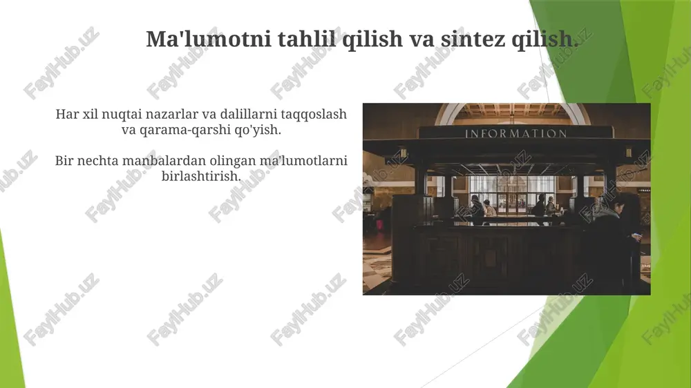 adabiyotlardan mavzuga doir maʼlumotlar izlash - Page 3