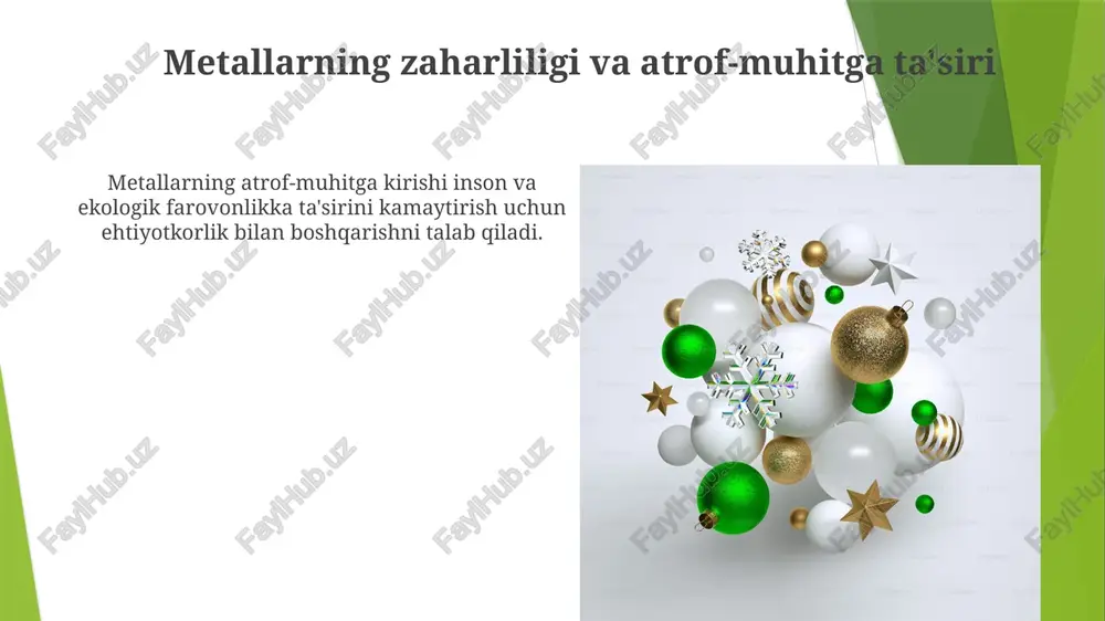n spektroskopiya) juda muhimdir. murakkab birikmalarning barqarorligi bu birikmalar ko'pincha o'ziga xos koordinatsiya kimyosi orqali dnk replikatsiyasi yoki ferment faolligi kabi o'ziga xos biologik jarayonlarga qaratilgan. murakkab birikmalar barqarorligi ligand kuchligi, markaziy metall ion o'lchami va sterik ta'sirlar kabi omillar ta'sirida bo'ladi. e'tiboringiz uchun rahmat @taqdimot_robot image1.jpg image2.jpg image3.jpg image4.jpg image5.jpg image6.jpg image7.jpg image8.jpg image9.jpg image10.jpg image11.jpg image12.jpg image13.jpg image14.jpg image15.jpg
