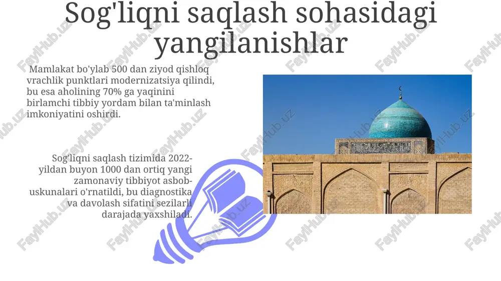 sog'liqni saqlash sohasidagi yangilanishlar - Page 3
