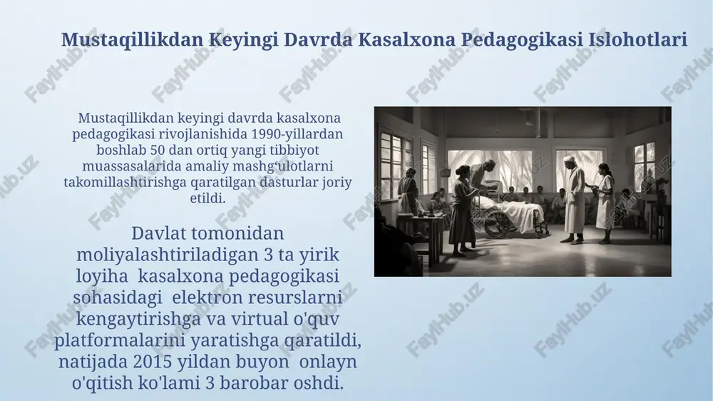 ikmalarni o'zlashtirish darajasi 15% ga oshdi, bu esa bemorlarning xavfsizligini ta'minlashga hissa qo'shdi. e'tiboringiz uchun rahmat @taqdimot_robot image4.png image5.jpg image6.jpg image7.jpg image8.jpg image9.jpg image10.jpg image11.jpg image12.jpg image13.jpg image3.jpeg