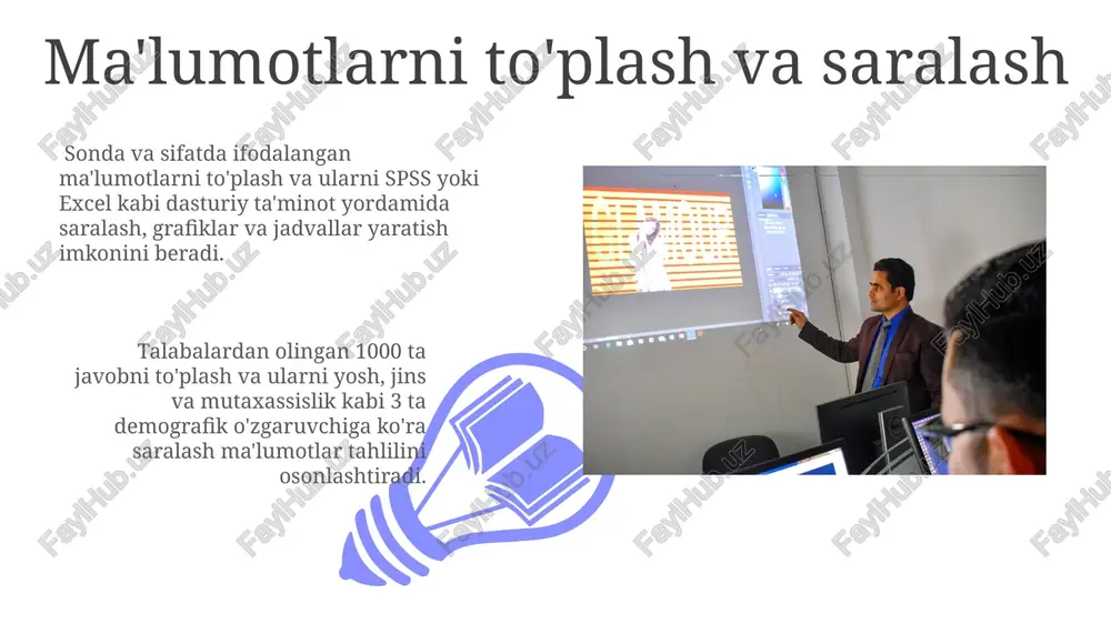 ma'lumotlarni to'plash va saralash - Page 3