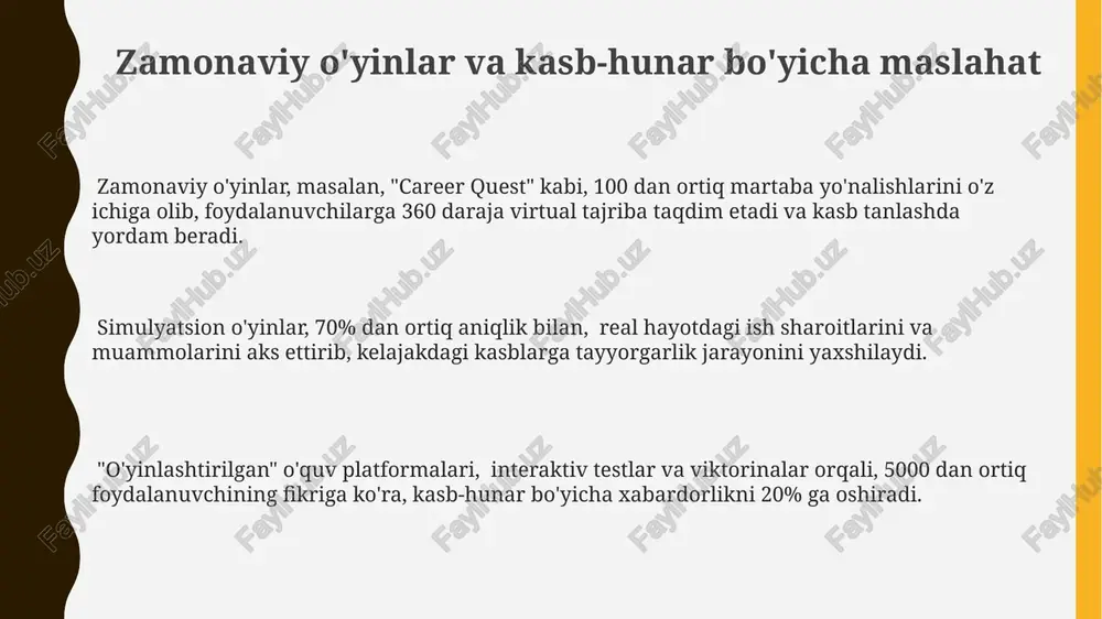 zamonaviy o'yinlar va kasb-hunar bo'yicha maslahat - Page 3