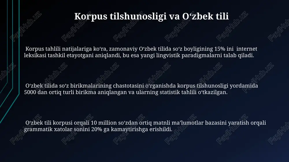 70-yillaridan boshlab faol rivojlana boshladi va nutqning turli funksiyalarini, masalan, kommunikativ, kognitv va emotsional funksiyalarni oʻrganishga qaratilgan. funktsional tilshunoslik doirasida oʻzbek tilidagi gap tuzilmalari, ularning semantik-pragmatik xususiyatlari, shuningdek, 5 ta asosiy gap turi va ularning kommunikativ maqsadlarini tahlil qilish muhim ahamiyat kasb etadi. oʻzbek tilida funksiyonal grammatikaning rivojlanishi soʻz birikmalarining sintaktik-semantik xususiyatlari, jumladan, 3 ta asosiy birikma turi va ularning funksiyalarining batafsil tahlilini o'z ichiga oladi. e'tiboringiz uchun rahmat @taqdimot_robot