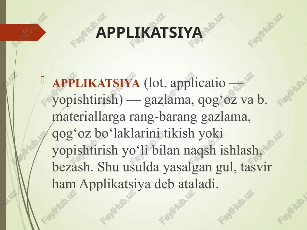 boshlang’ich sinflarda applikatsiya ishiga o’rgatishning vazifalari va turlari. - Page 3