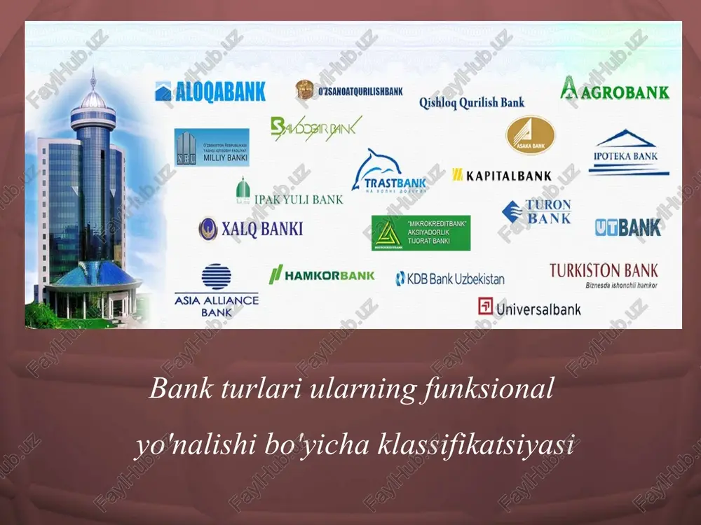 banktizimi va bank turlari - Page 3